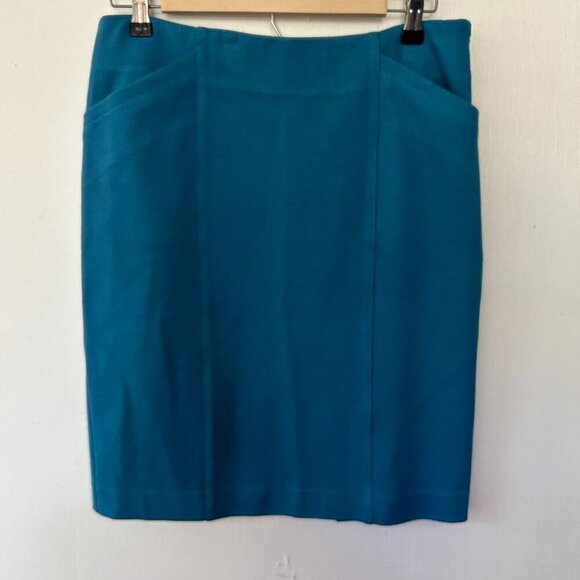 CABI Sigourney Pencil Skirt Womens Size 4 Pockets Lined Rear Zip Style 3220 - Picture 1 of 6